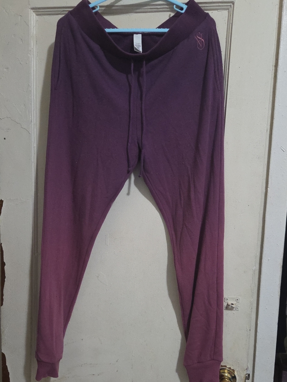 Victoria's Secret Purple Ombre Track Joggers